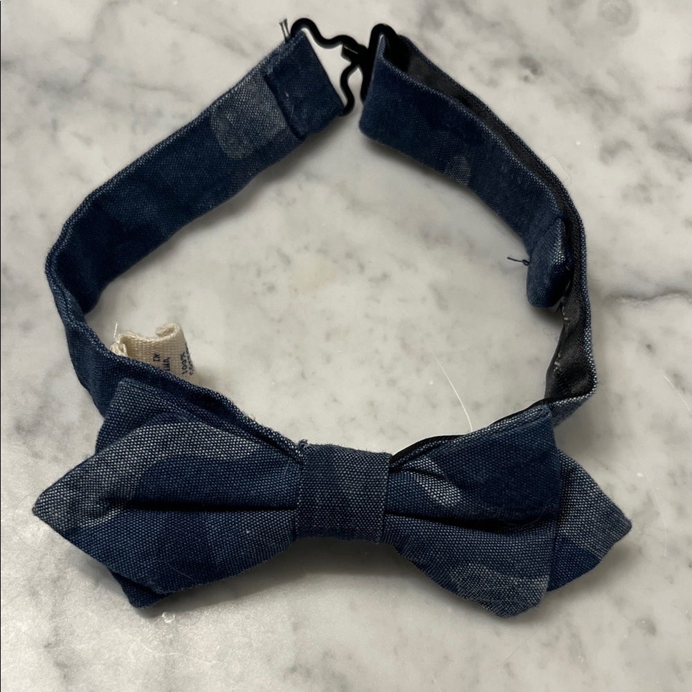 Lands' End Kids Navy Bow Tie